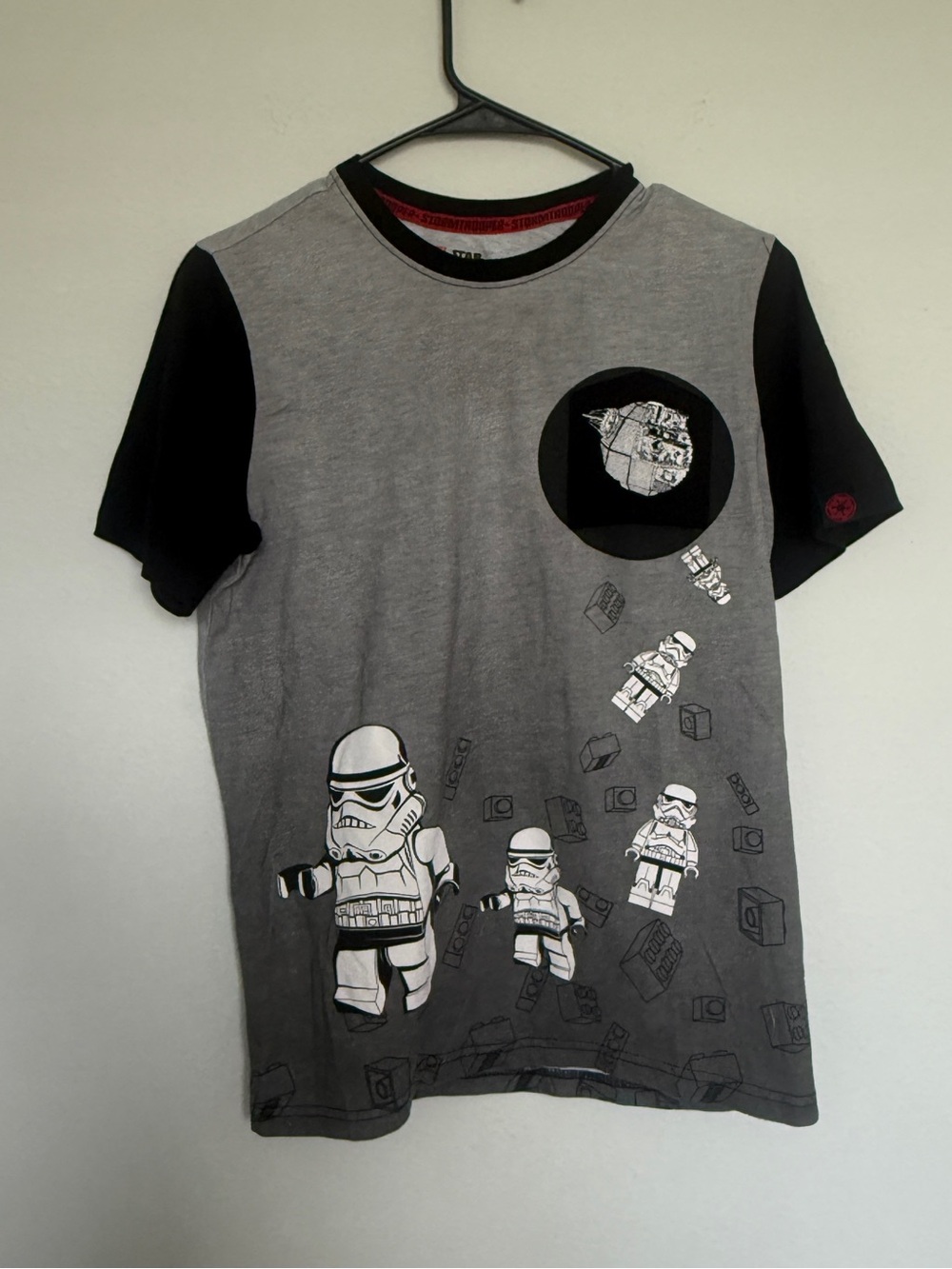 Lego Kids Grey & Black Stormtrooper Graphic Tee